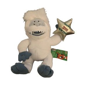 Rudolph Misfit Bumble Abominable Snow Monster Plush  8" CVS Stuffins 1999 NEW